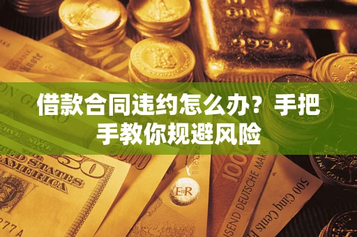 武汉借款合同违约怎么办？手把手教你规避风险
