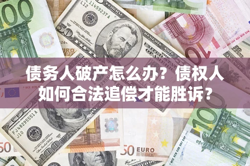 武汉债务人破产怎么办？债权人如何合法追偿才能胜诉？