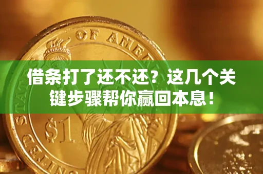 武汉借条打了还不还？这几个关键步骤帮你赢回本息！