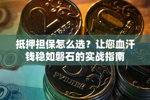 武汉抵押担保怎么选？让您血汗钱稳如磐石的实战指南