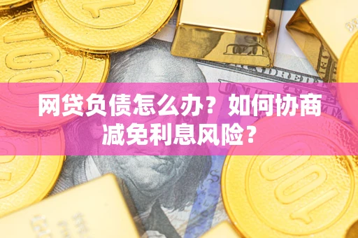 武汉网贷负债怎么办？如何协商减免利息风险？
