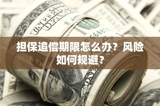 武汉担保追偿期限怎么办？风险如何规避？