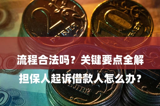 武汉

担保人起诉借款人怎么办？流程合法吗？关键要点全解析