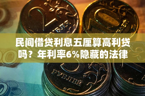 武汉民间借贷利息五厘算高利贷吗？年利率6%隐藏的法律风险全解析