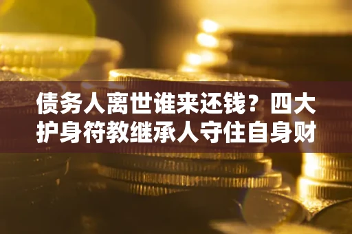 武汉债务人离世谁来还钱？四大护身符教继承人守住自身财产